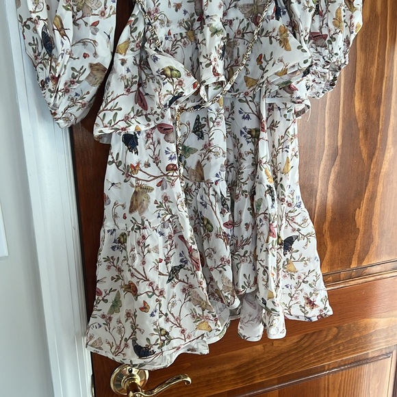 Zimmermann Frilled Butterfly Mini Dress - Picture 10 of 10